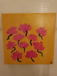 Buy Dancing Flowers Acrylic Painting Perfect For Living Room • 4£