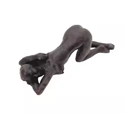 Buy Naked Figure Art Deco Neuvou Sculpture Solid Bronze Erotic Statue Original # 3 • 143.40£