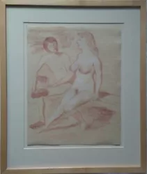 Buy Offer Received John Currin 1962 Original Drawing Crayon On Paper • 58,750£