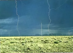 Buy Walter De Maria - Lightning Field - DIA Center Art Photo Card 1980 • 37.75£