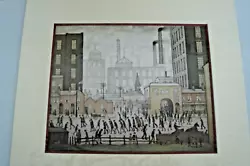 Buy L.S Lowry Picture Print   Coming From The Mill   1930, Size 45x40cm (NOT FRAMED) • 45£