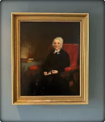 Buy 19th Century Oil Painting ‘Portrait Of An Elderly Lady’  • 260£