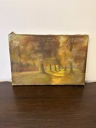 Buy 19th Century Oil Painting - Woodland Scene - Signed • 36£