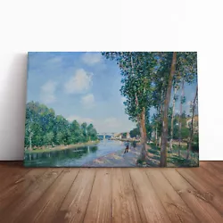 Buy Alfred Sisley June Sunshine Canvas Wall Art Print Framed Picture Home Decor • 24.95£