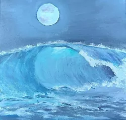 Buy DIGITAL DOWLOAD - Original Artwork - Seascape Waves • 0.99£