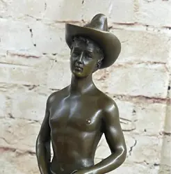 Buy Erotic Art Male Nude Man Body Figure Figurine Torso Boy Statue Gay Gift • 124.35£