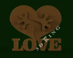 Buy 3D STL Model LOVE HEART PUZZLE For CNC 3D Router 3dPrinter Carving Aspire Artcam • 1.23£