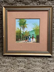 Buy Miniature Caribbean Island Painting By H. Pierre • 9.96£