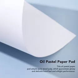 Buy Oil Pastel Paper Pad 3.9x3.9in High Adhesion Paint Paper For Acrylic Paint Fst • 8£
