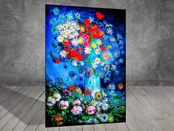 Buy Van Gogh Still Life 1887 Flower Vase CANVAS PAINTING ART PRINT WALL 563 • 31.59£