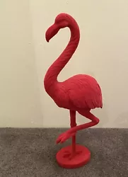 Buy Flocked Animal Sculpture - Pink Flamingo - TKMaxx • 7£