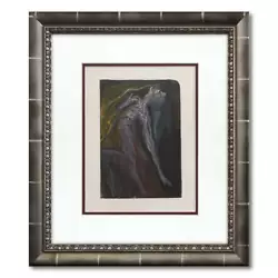 Buy Salvador Dali- Original Color Woodcut On B.F.K. Rives Paper  Inferno 9  • 1,169.43£