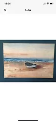 Buy Beaches - Watercolour Painting  F Cartwright - Frederick W Cartwright? Wonderful • 100£