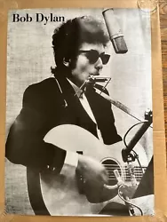 Buy Vintage Poster Bob Dylan Music Memorabilia Pinup Harmonica • 47.20£