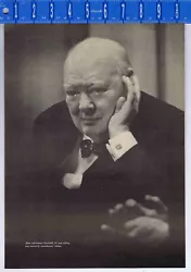Buy Prime Minister Winston Churchill At Age 81 - 1966 Magazine Photo • 11.33£