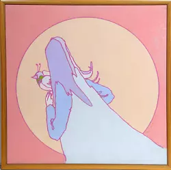 Buy Peter Max, Sage With Bird, Acrylic On Canvas, Signed L.r • 22,316£