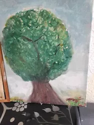 Buy Canvas Local Artist) Golden Tree) • 25£