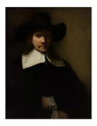 Buy REMBRANDT Portrait Of A Man (1600's Painting) PREMIUM Print Poster 17x22  Inch • 21.02£