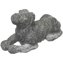 Buy Architectural 19th Century Georgian Lead Garden Recumbent Hound Dog Sculpture • 1,000£