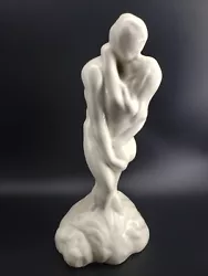 Buy Vintage Lovers Ceramic Erotic Statue, Man & Woman Bedroom Art • 31.33£