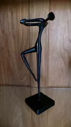 Buy Ikea Vintage Bodrul Khalique Black Bronze Sculpture Ballet Dancer PERFECT • 29.50£