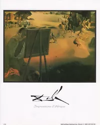 Buy 8x 10 Salvador Dali Impressions D'afrique Painting Art Print Wall Picture Poster • 2.98£