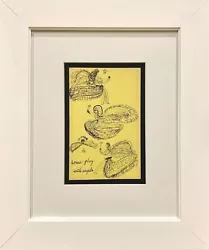Buy ANDY WARHOL, Photolithograph Of Ink Drawing, HOLY CATS, 1954, New Frame 1954 • 1,185.91£