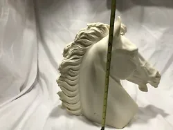 Buy Vintage Alabaster Signed A. Giannelli Horse Head Bust Sculpture • 286.20£