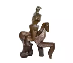 Buy Pearl Amsel, Horse And Rider, Bronze Sculpture, Signature And Datenscribed • 3,586.50£