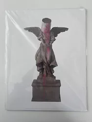 Buy Banksy Print Angel With Paint Pot Genuine Bristol Museum Rare Poster Un Signed  • 800£