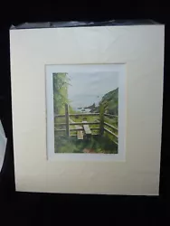 Buy Marc Farrell 'Compass Cove' Dorset Signed Mounted Print • 9£