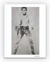 Buy Andy Warhol - Elvis Presley - Cowboy - Limited Lithograph Art Painting Print #1 • 100£