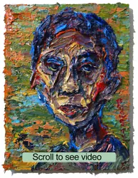 Buy Modern Original Oil█painting█vintage█impressionist█art█realism Signed Abstract A • 269.14£