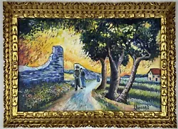 Buy Vincent Van Gogh (Handmade) Oil On Canvas Painting Signed & Stamped With Frame • 670.96£