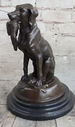 Buy Retriever Hunting Bird Gun Trials Dog Lover Bronze Statue Sculpture Award Art • 166.96£