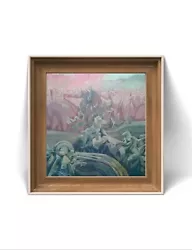 Buy FINE ORIGINAL Salvador Dali  - Amazing Oil Canvas Painting - Surrealism / Signed • 1,889.99£