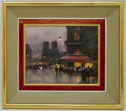 Buy Jules Rene Herve (1887-1981) French Post Impressionist Oil Painting PARIS SCENE • 1,450£