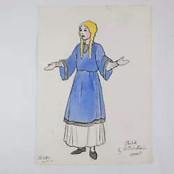 Buy Frederick Charles Winby Painting Theatre Costume Design Child Of Athelstan #2 • 19.99£