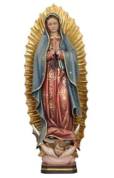 Buy Our Lady Of Guadalupe Statue Wood Carving • 14,244.65£