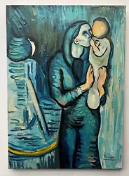 Buy Pablo Picasso (Handmade) Oil Painting On Canvas Signed & Stamped • 801.67£