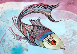 Buy ACEO Fantasy Fish Limited Edition Print From Original Painting By Xenia Hahonina • 3.80£