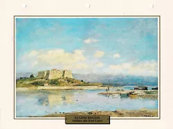 Buy Antibes, The Fort Carré - Eugène Boudin - Info Card • 0.86£