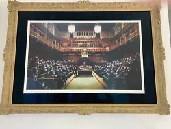 Buy Banksy Monkey Parliament Lithograph • 8,000£