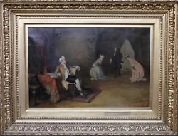 Buy George Hay Rsa Scottish History  Interior Victorian Oil Painting Art 1831-1912  • 5,200£