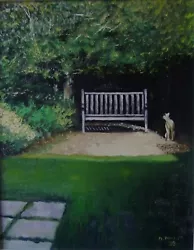 Buy Original Painting Signed By Artist Framed By D. Phillips 40x30cm ( Empty Bench) • 19£