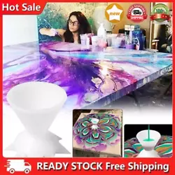 Buy Funnel Split Cup For Acrylic Paint Pouring DIY Making Pour Painting Supplies • 3.03£