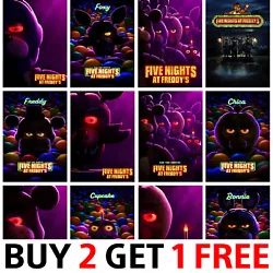 Buy Five Nights At Freddys Movie Film Poster A1 A2 A3 A4 Size Print Home Wall Art • 5.85£