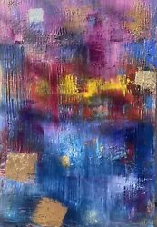 Buy Original Painting By Melissa Bollen  Somewhere Over The Rainbow  Abstract Art • 452.81£