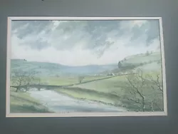 Buy Beautiful Large Alan Ingham  Original Watercolour Kilnsey Crag The Dales 1974 • 550£