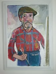 Buy Fred Yates Self Portrait An Important Rare Work Large Proportion Full Provenance • 9,995£